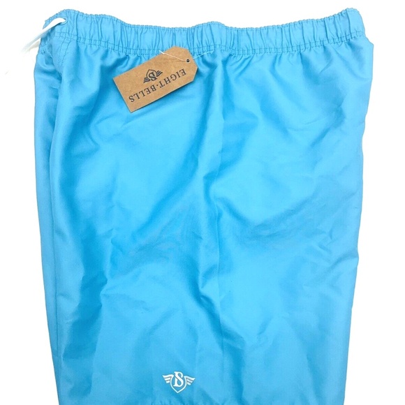 Eight Bells Boys Blue Youth Swim Trunks Beach Shorts Size Medium NWT‎ - Picture 4 of 7